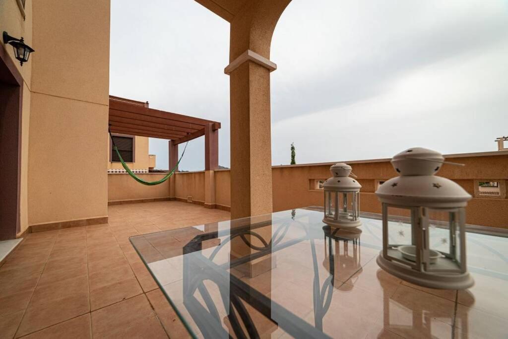 Apartamento Relajante Con Vistas Al Atardecer En Águilas Exteriör bild
